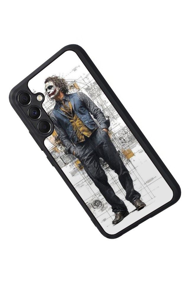 Samsung Galaxy A34 Uyumlu Joker Tasarımlı Glossy Premium Kılıf