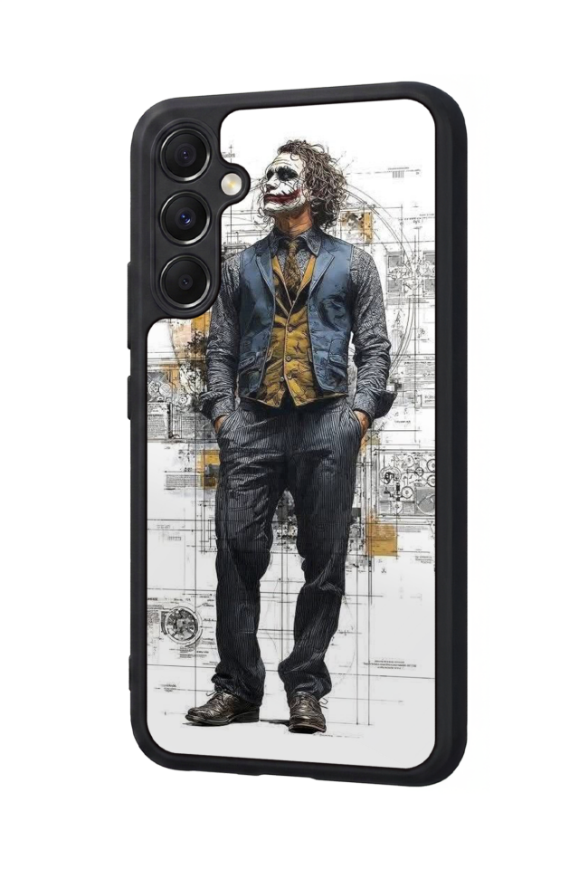 Samsung Galaxy A34 Uyumlu Joker Tasarımlı Glossy Premium Kılıf