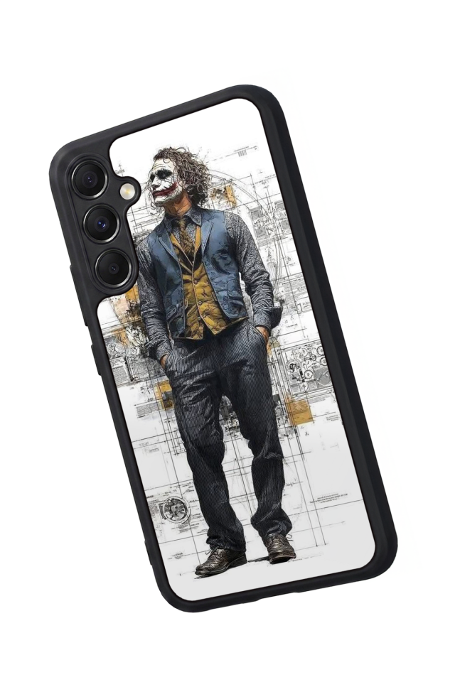 Samsung Galaxy A34 Uyumlu Joker Tasarımlı Glossy Premium Kılıf