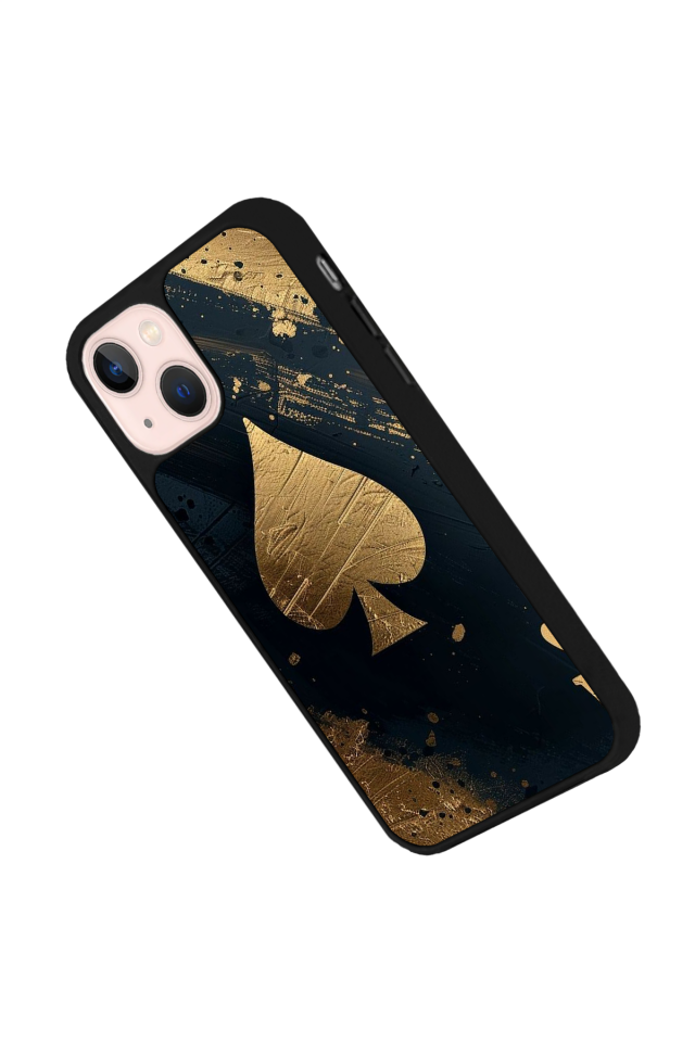 iPhone 15 Uyumlu Kart Tasarımlı Glossy Premium Kılıf