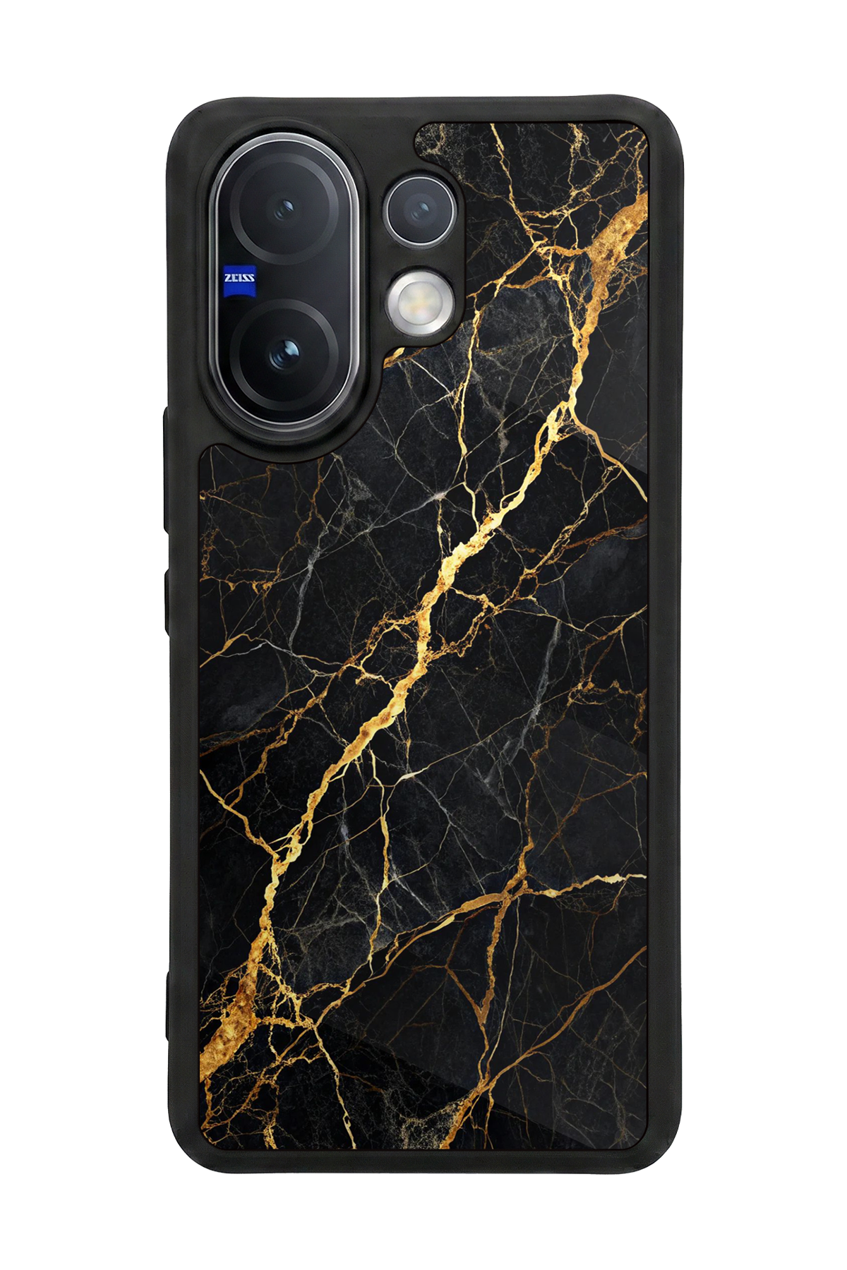 Vivo V60 Uyumlu Mermer Marble Tasarımlı Glossy Premium Kılıf