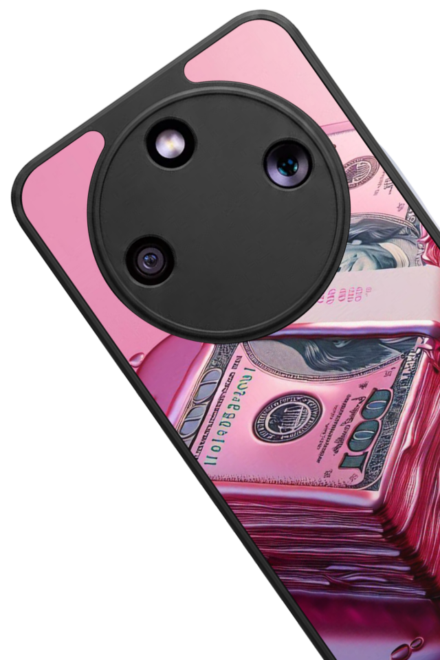 Honor Magic 8 Lite Uyumlu Money Para Tasarımlı Glossy Premium Kılıf