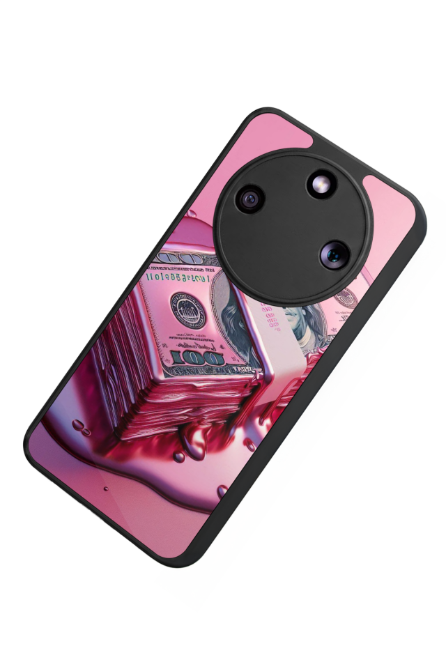 Honor Magic 8 Lite Uyumlu Money Para Tasarımlı Glossy Premium Kılıf