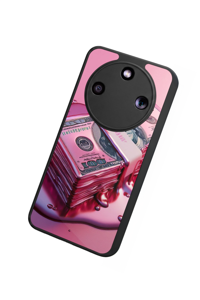 Honor Magic 8 Lite Uyumlu Money Para Tasarımlı Glossy Premium Kılıf