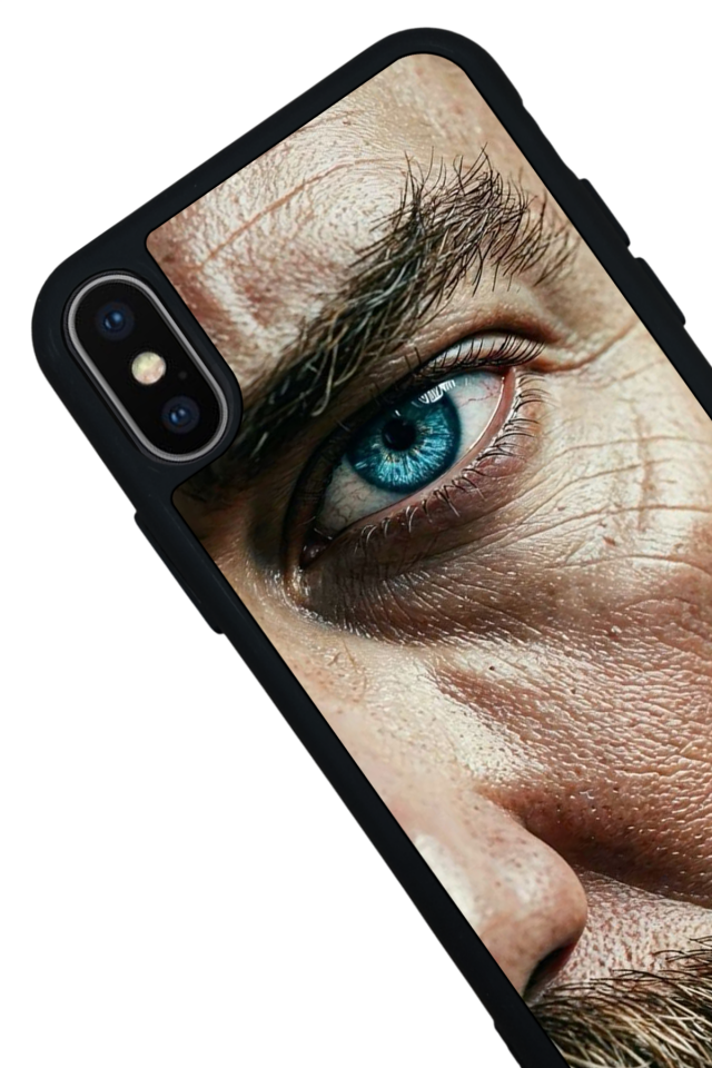 iPhone X/ XS Uyumlu Mustafa Kemal Ataturk Tasarımlı Glossy Premium Kılıf