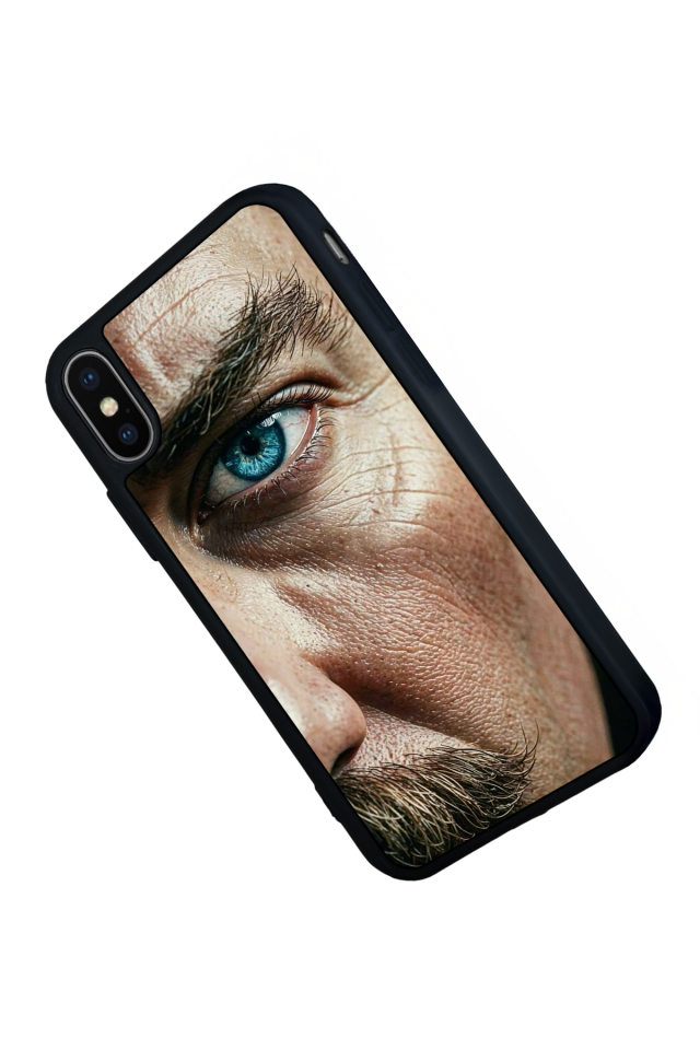 iPhone X/ XS Uyumlu Mustafa Kemal Ataturk Tasarımlı Glossy Premium Kılıf