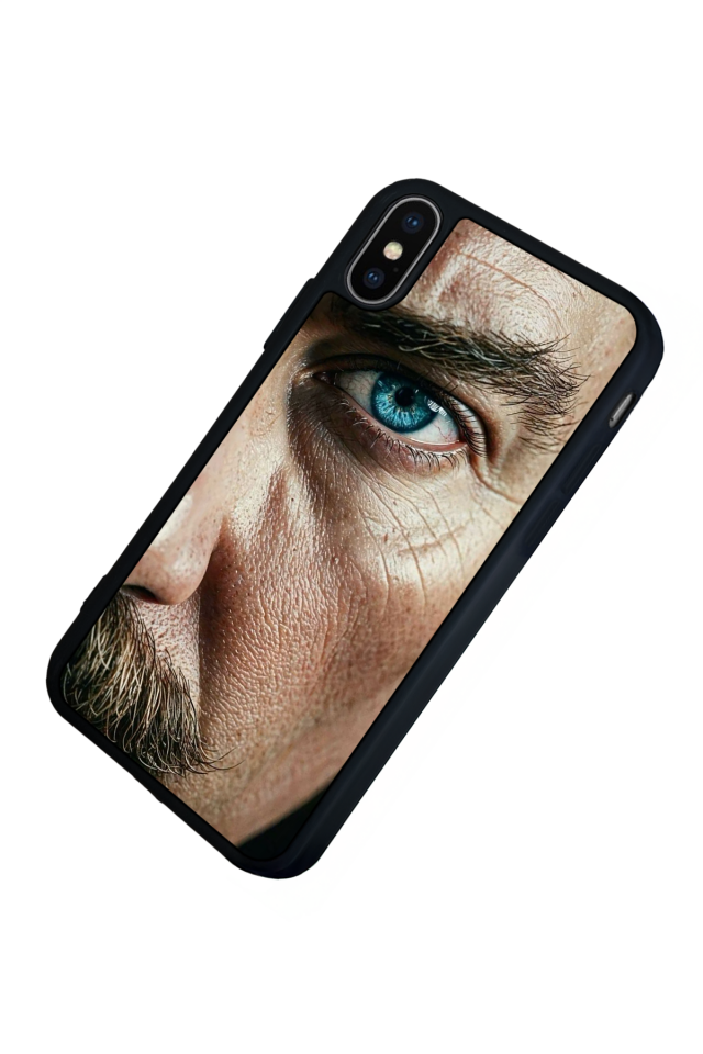 iPhone X/ XS Uyumlu Mustafa Kemal Ataturk Tasarımlı Glossy Premium Kılıf