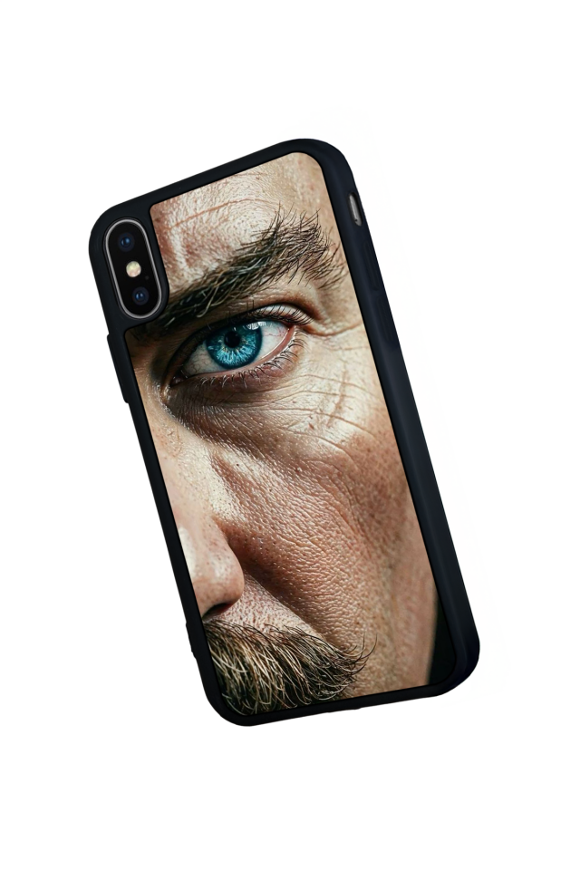 iPhone X/ XS Uyumlu Mustafa Kemal Ataturk Tasarımlı Glossy Premium Kılıf