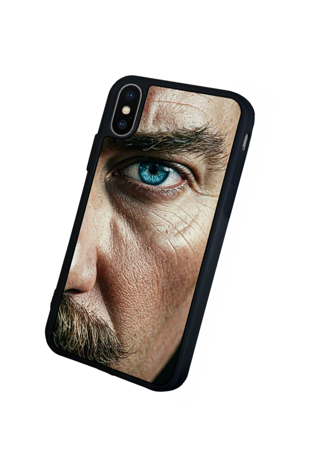 iPhone X/ XS Uyumlu Mustafa Kemal Ataturk Tasarımlı Glossy Premium Kılıf