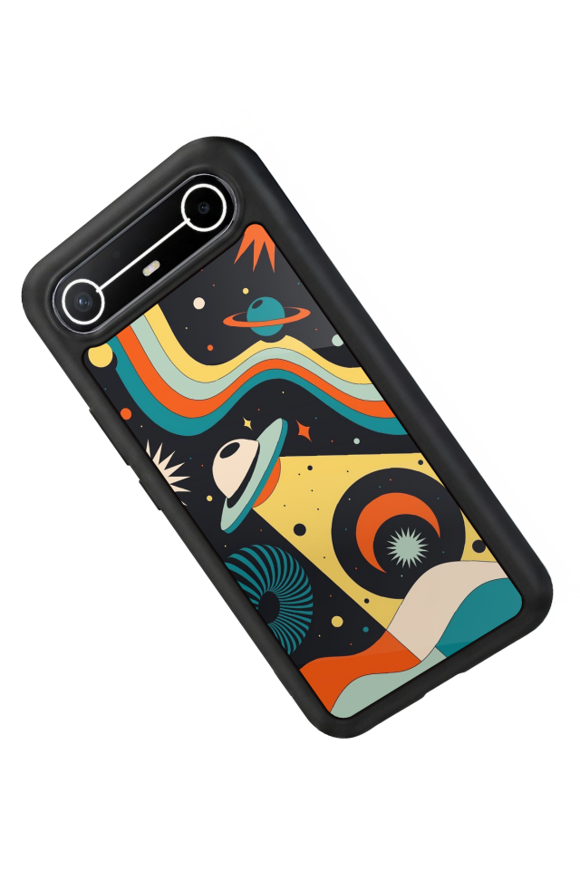 Tecno Spark Slim 5G Uyumlu Uzay Tasarımlı Glossy Premium Kılıf