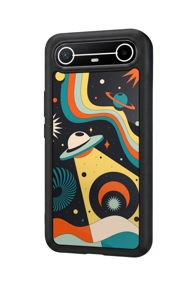 Tecno Spark Slim 5G Uyumlu Uzay Tasarımlı Glossy Premium Kılıf