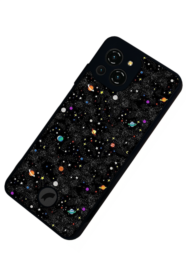 Reeder S23 Pro Max Uyumlu Uzay Tasarımlı Glossy Premium Kılıf