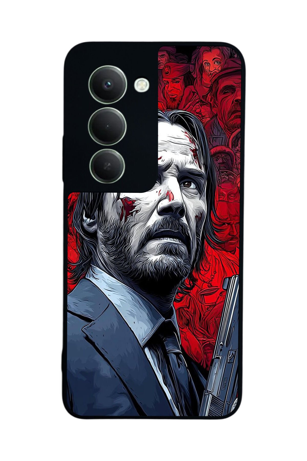 Xiaomi Redmi 15 5G Uyumlu JohnWick Tasarımlı Glossy Premium Kılıf
