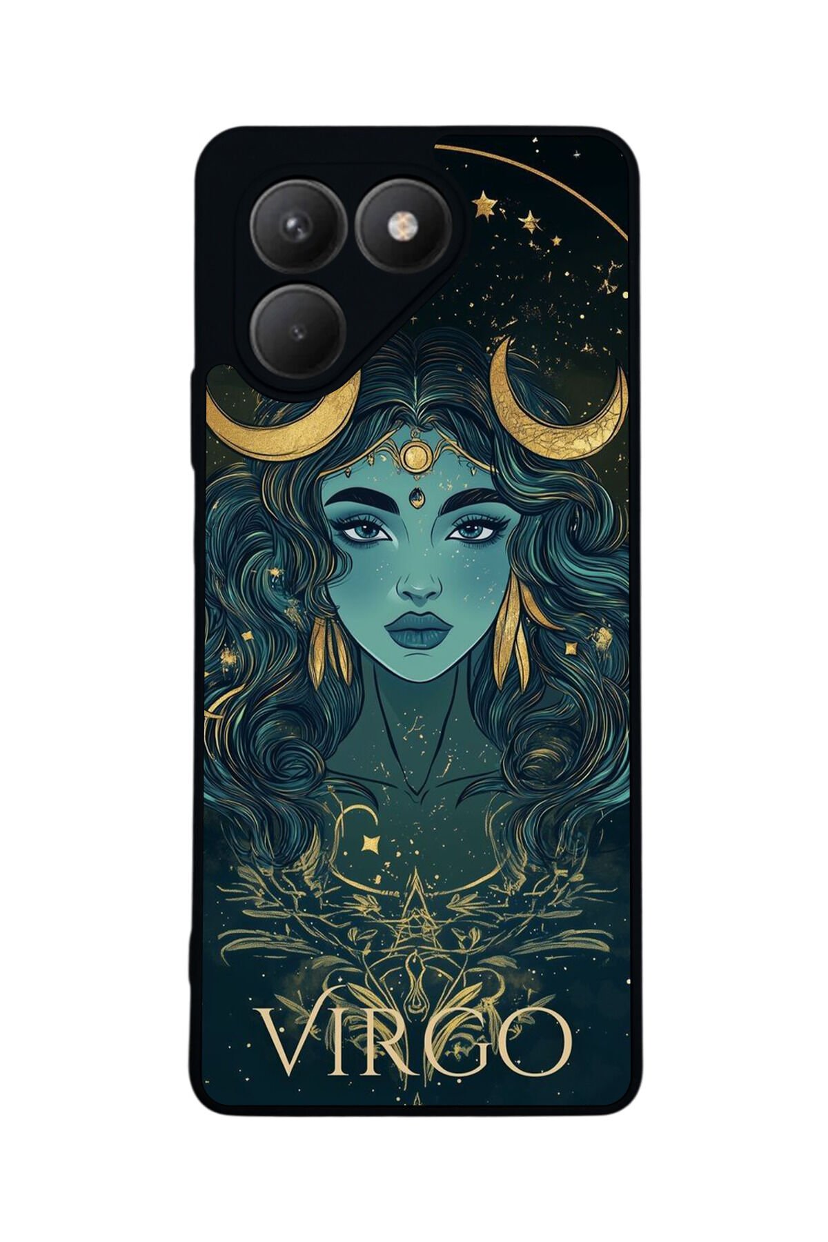 Tecno Pova 7 Mat Uyumlu Siyah Kılıf – Yumuşak Silikon, Koruyucu, Şok Emici Kapak