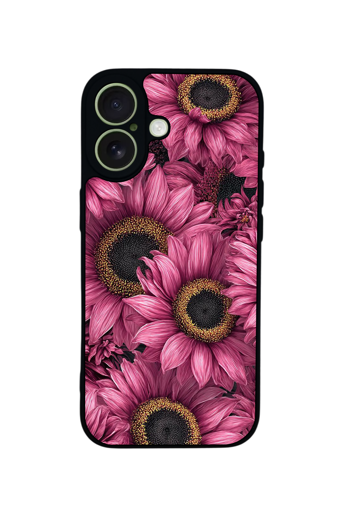 iPhone 17 Uyumlu Cicek Tasarımlı Glossy Premium Kılıf