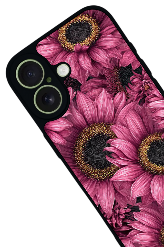 iPhone 17 Uyumlu Cicek Tasarımlı Glossy Premium Kılıf