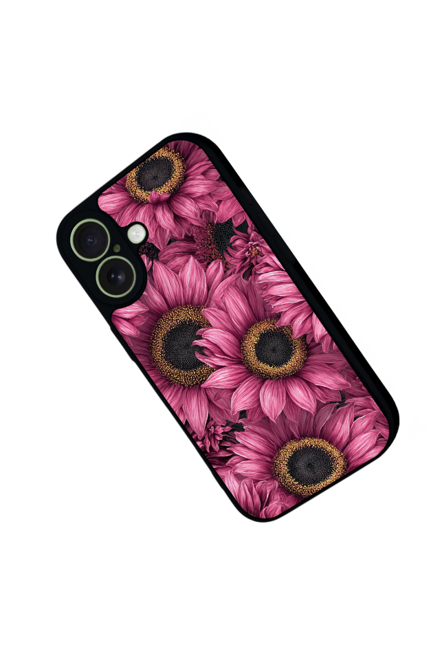 iPhone 17 Uyumlu Cicek Tasarımlı Glossy Premium Kılıf