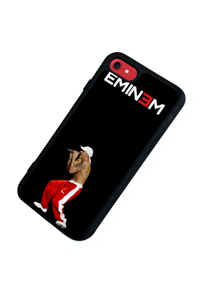 iPhone 8 Uyumlu Eminem Tasarımlı Glossy Premium Kılıf