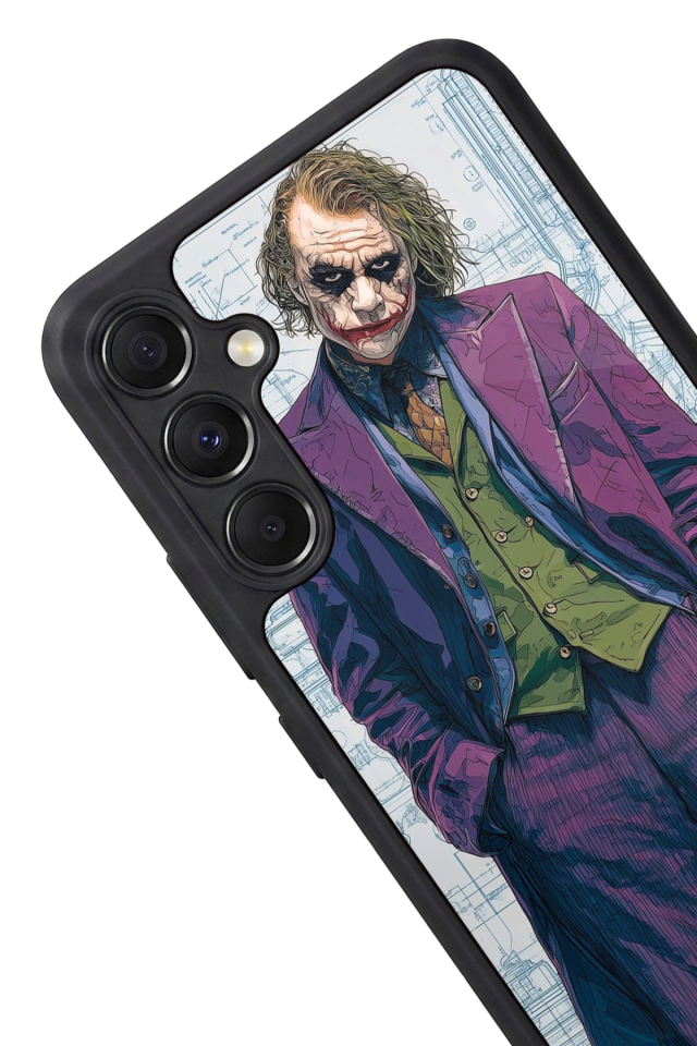 Samsung Galaxy A34 Uyumlu Joker Tasarımlı Glossy Premium Kılıf