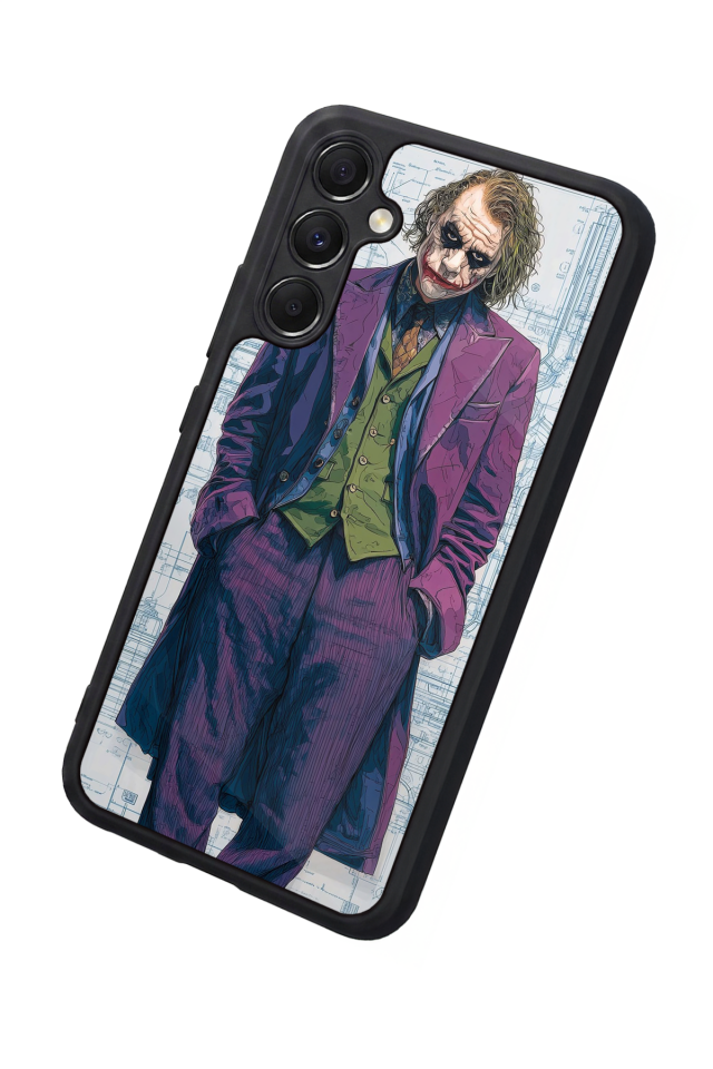 Samsung Galaxy A34 Uyumlu Joker Tasarımlı Glossy Premium Kılıf