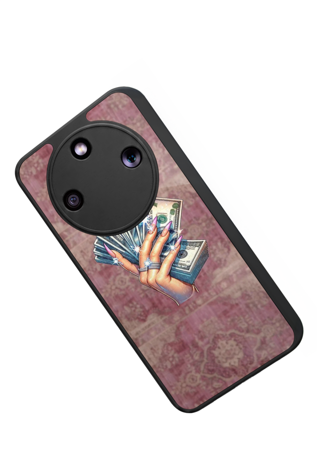 Honor Magic 8 Lite Uyumlu Money Para Tasarımlı Glossy Premium Kılıf