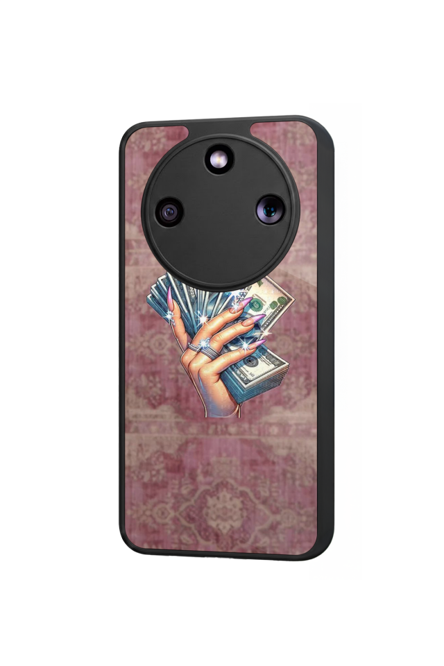 Honor Magic 8 Lite Uyumlu Money Para Tasarımlı Glossy Premium Kılıf