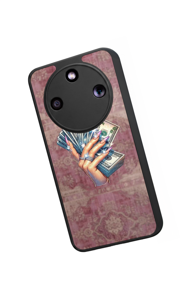 Honor Magic 8 Lite Uyumlu Money Para Tasarımlı Glossy Premium Kılıf