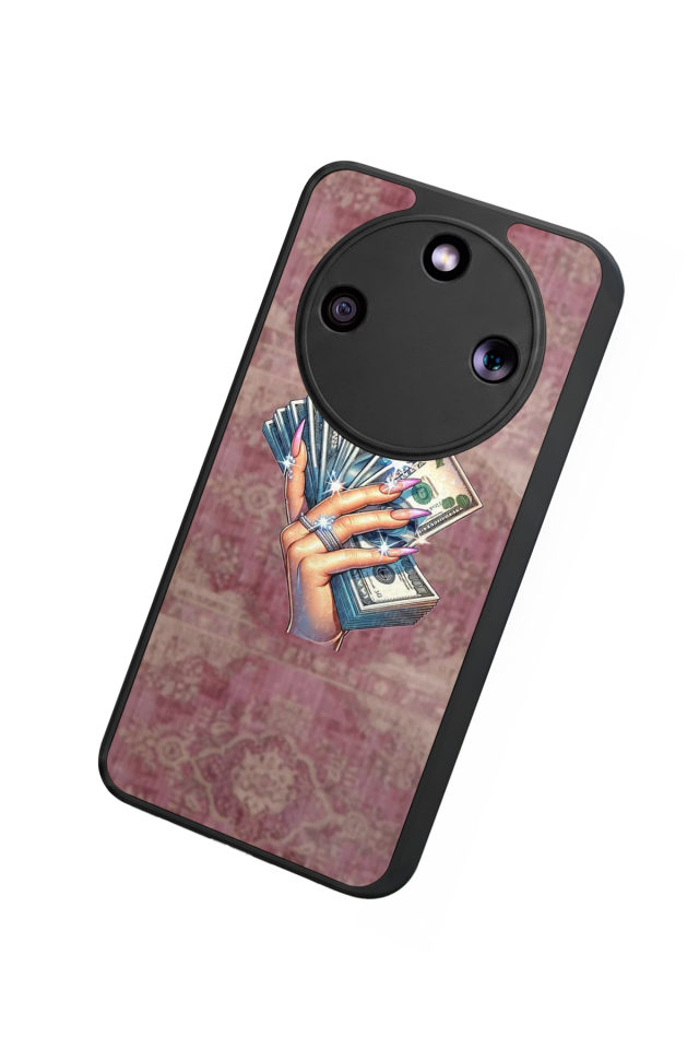 Honor Magic 8 Lite Uyumlu Money Para Tasarımlı Glossy Premium Kılıf