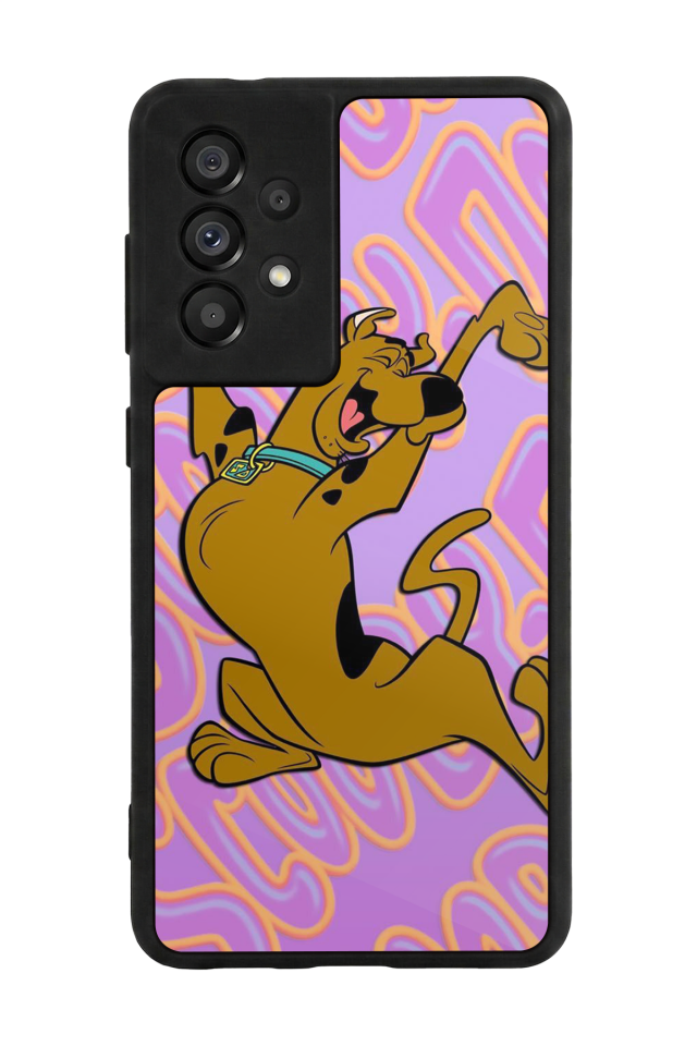 Samsung Galaxy A73 Uyumlu Scooby Doo Tasarımlı Glossy Premium Kılıf