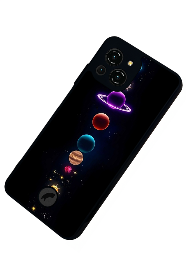 Reeder S23 Pro Max Uyumlu Uzay Tasarımlı Glossy Premium Kılıf