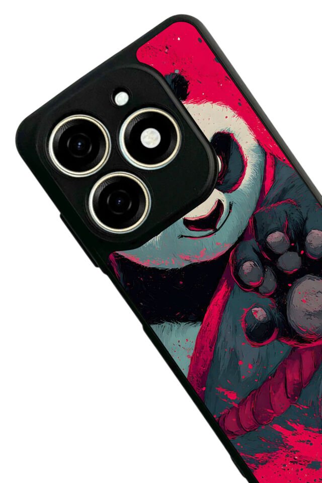 Infınıx Smart 8 Pro Uyumlu Kung Fu Panda Tasarımlı Glossy Premium Kılıf