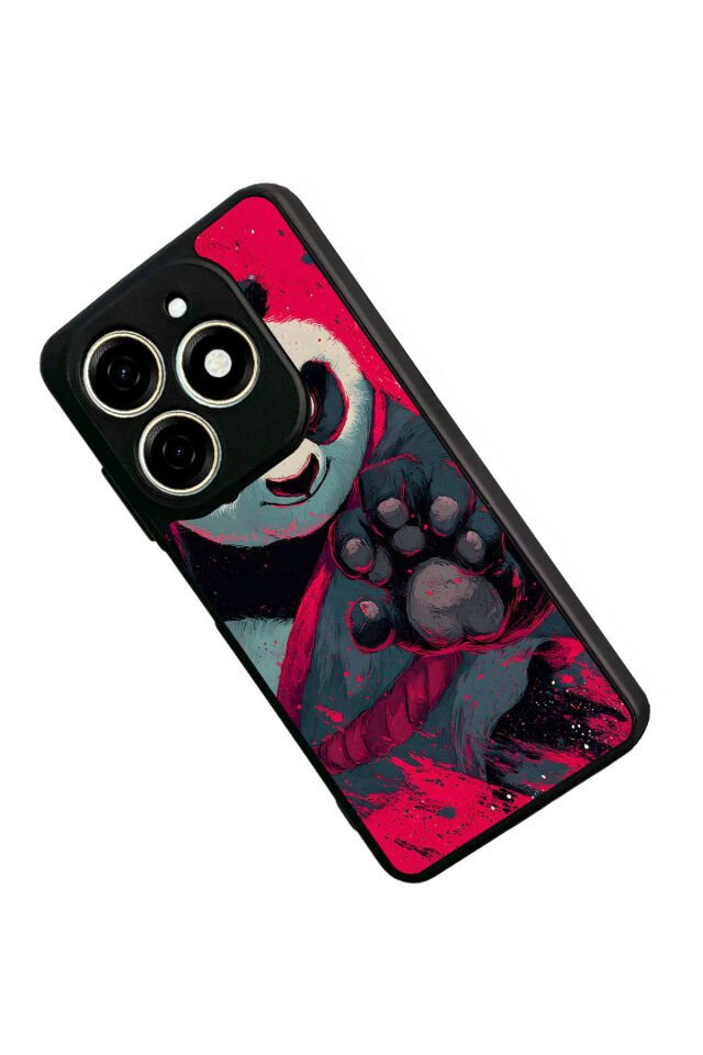 Infınıx Smart 8 Pro Uyumlu Kung Fu Panda Tasarımlı Glossy Premium Kılıf