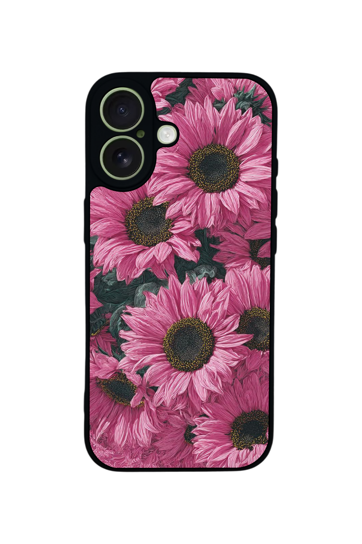 iPhone 17 Uyumlu Cicek Tasarımlı Glossy Premium Kılıf