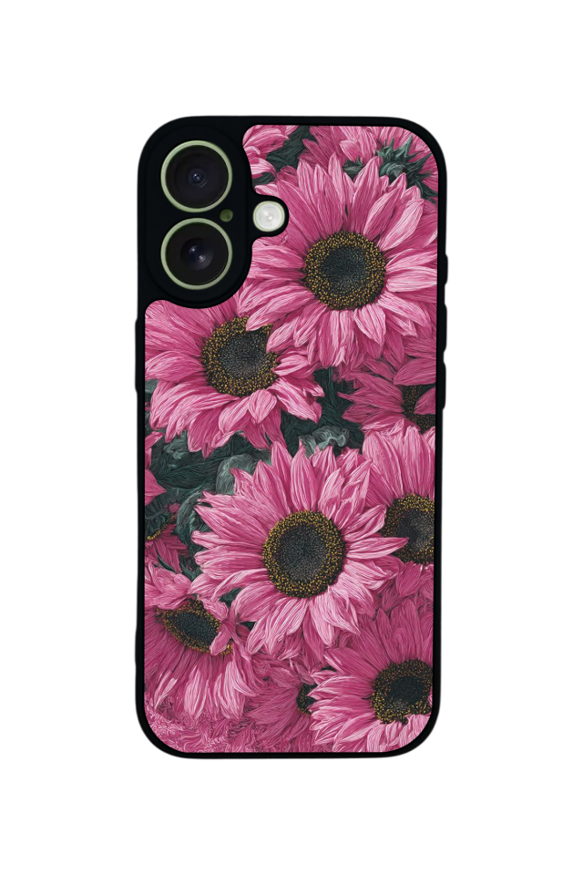 iPhone 17 Uyumlu Cicek Tasarımlı Glossy Premium Kılıf