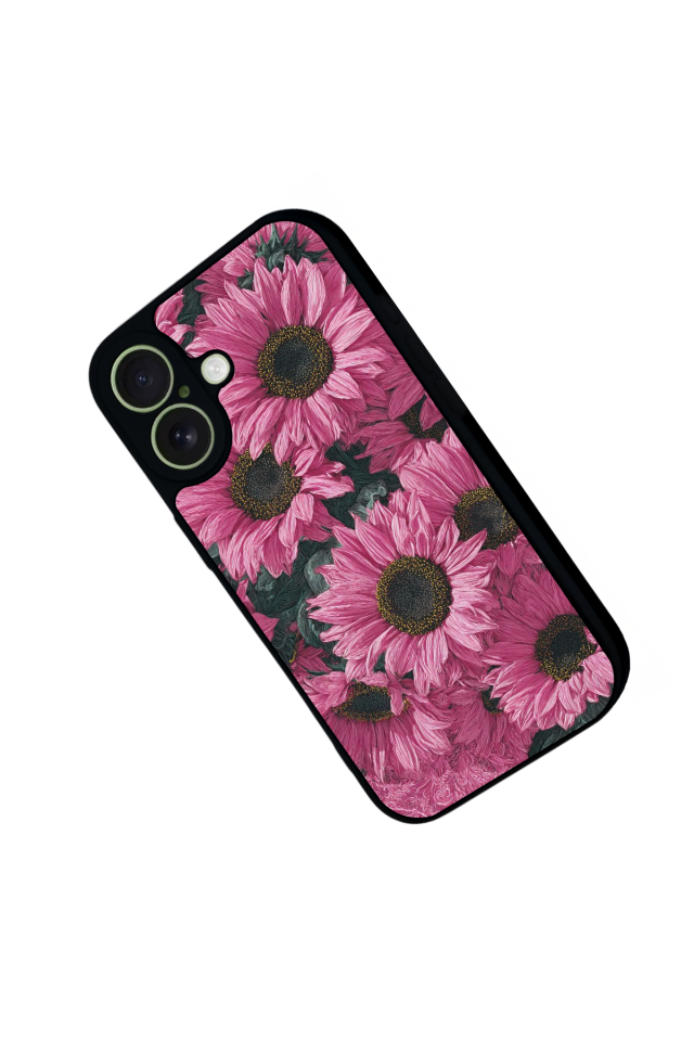 iPhone 17 Uyumlu Cicek Tasarımlı Glossy Premium Kılıf