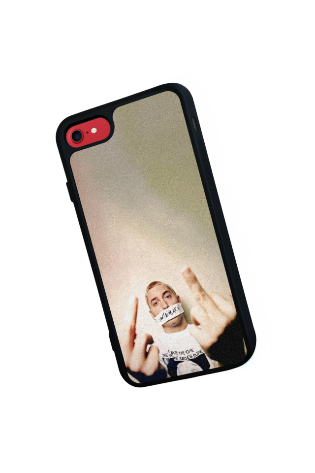 iPhone 8 Uyumlu Eminem Tasarımlı Glossy Premium Kılıf