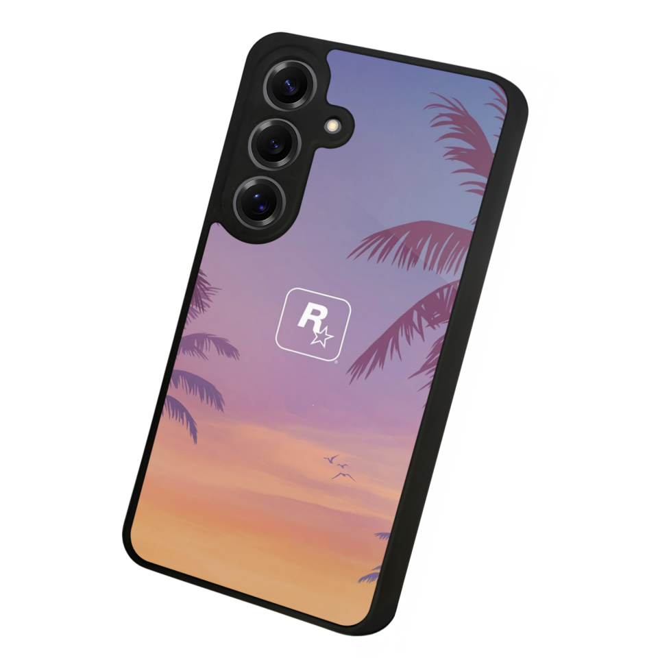 Samsung Galaxy S25 Uyumlu GTA Tasarımlı Glossy Premium Kılıf