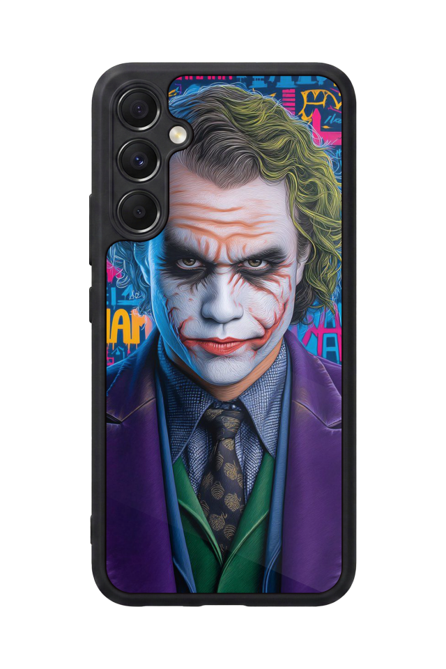 Samsung Galaxy A34 Uyumlu Joker Tasarımlı Glossy Premium Kılıf