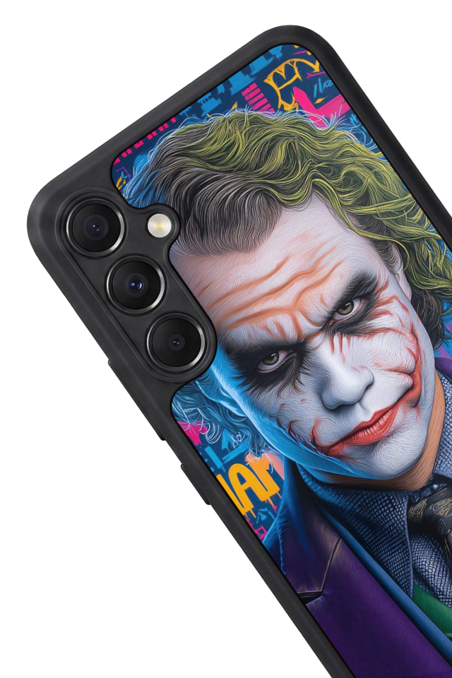 Samsung Galaxy A34 Uyumlu Joker Tasarımlı Glossy Premium Kılıf