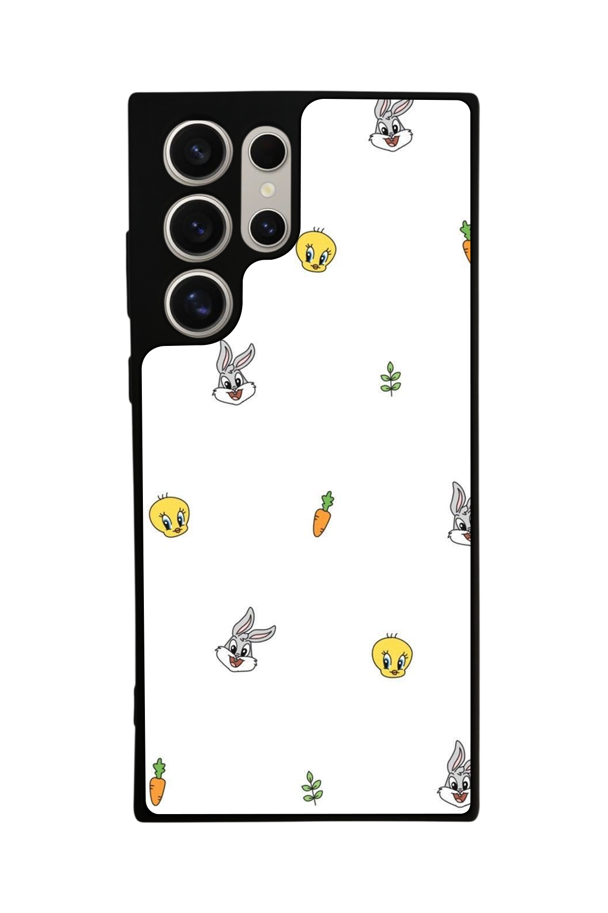 Samsung Galaxy S24 Ultra Uyumlu Tweety Tasarımlı Glossy Premium Kılıf