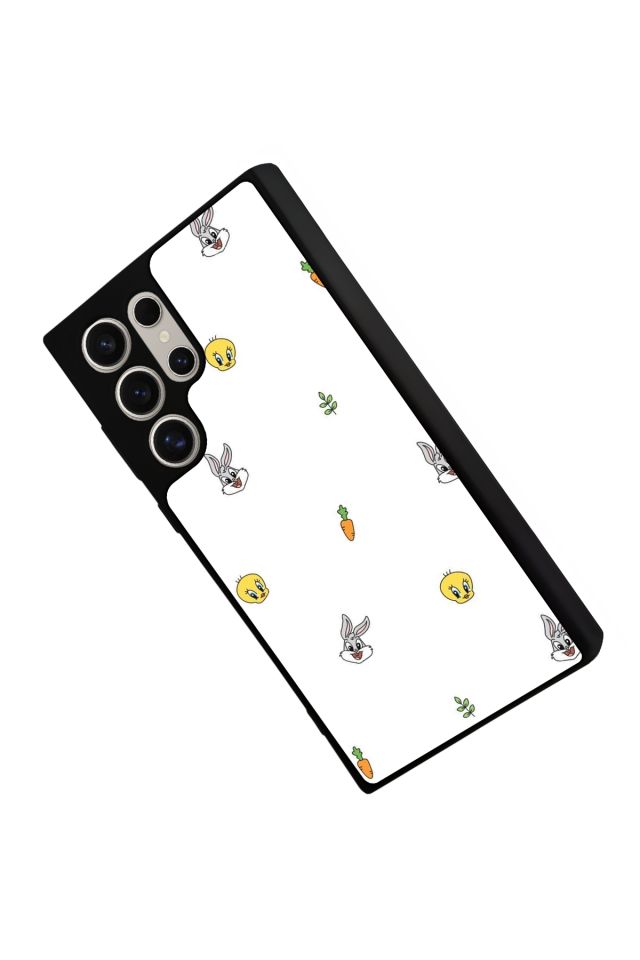 Samsung Galaxy S24 Ultra Uyumlu Tweety Tasarımlı Glossy Premium Kılıf