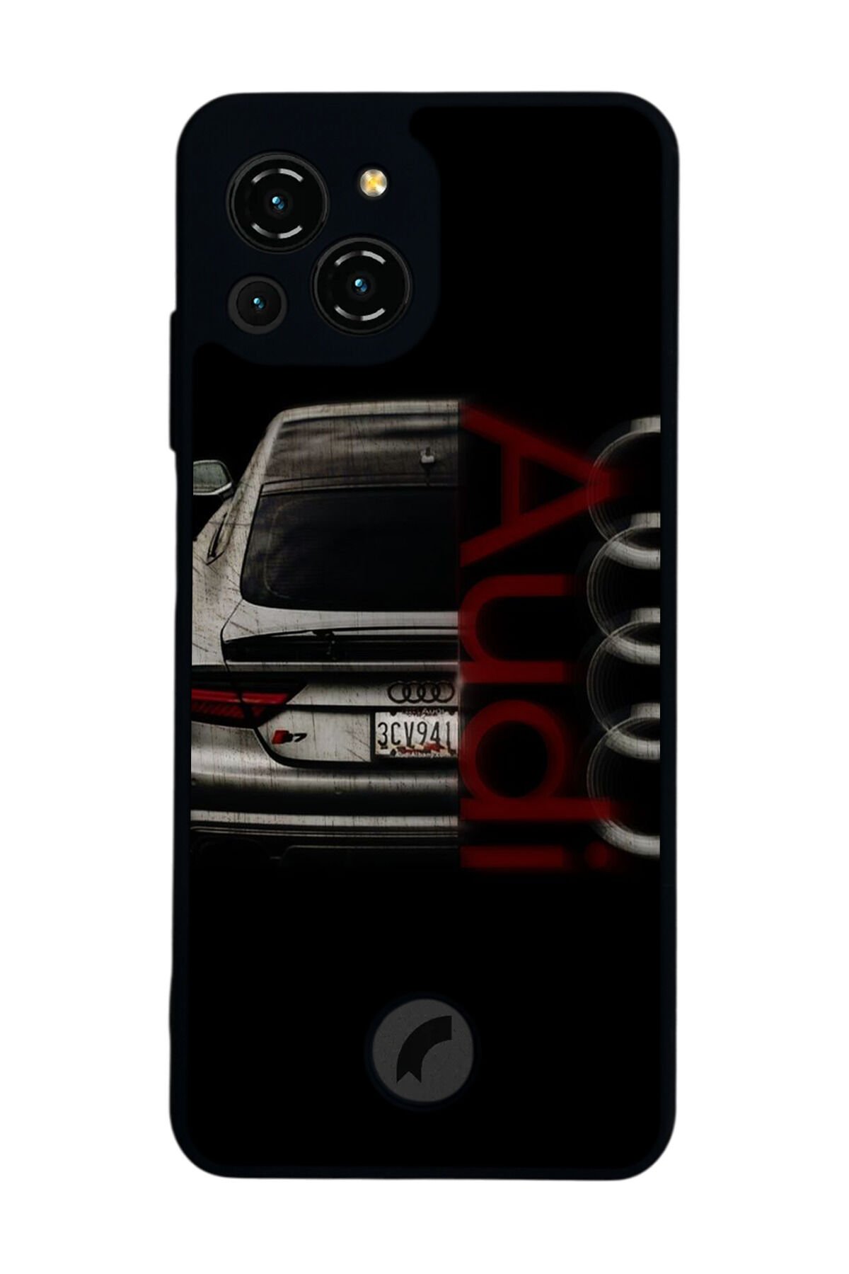 Reeder S23 Pro Max Uyumlu Audi Tasarımlı Glossy Premium Kılıf