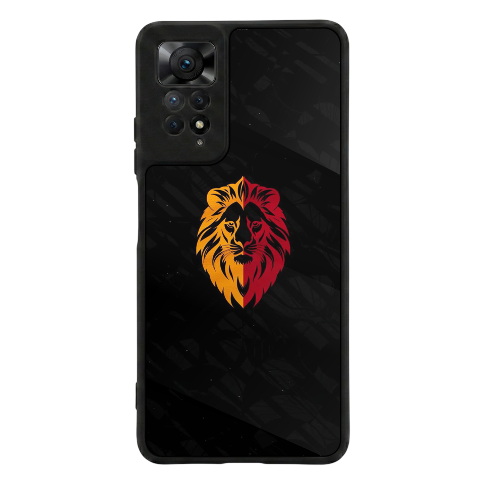 Xiaomi Redmi Note 12 Pro Uyumlu Aslan Tasarımlı Glossy Premium Kılıf