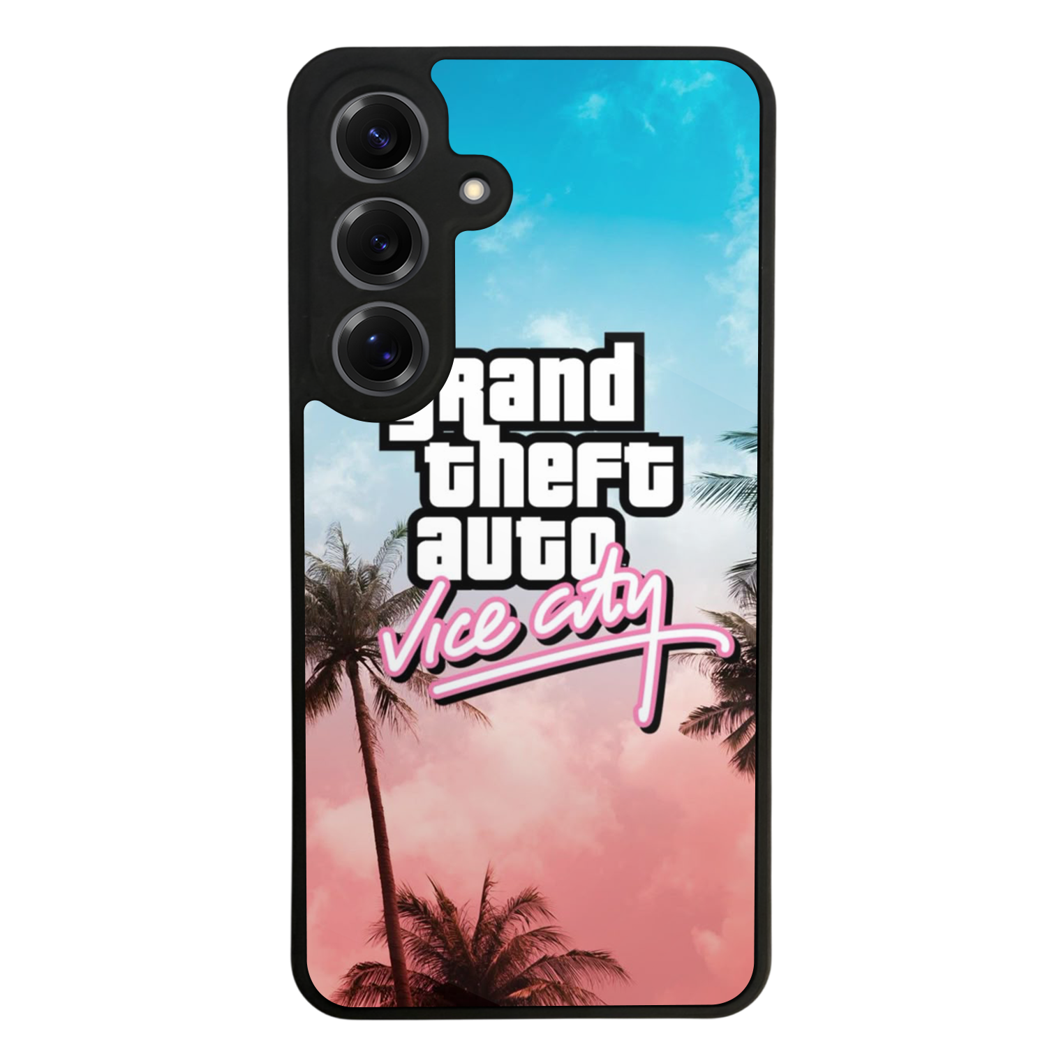 Samsung Galaxy S25 Uyumlu GTA Tasarımlı Glossy Premium Kılıf