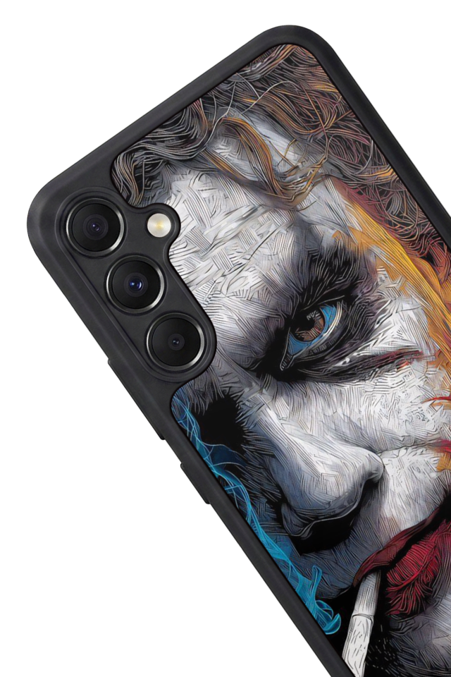 Samsung Galaxy A34 Uyumlu Joker Tasarımlı Glossy Premium Kılıf