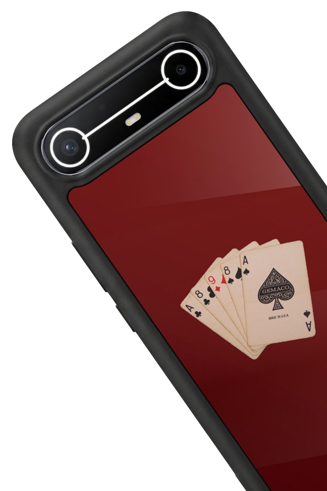 Tecno Spark Slim 5G Uyumlu Kirmizi Tasarımlı Glossy Premium Kılıf