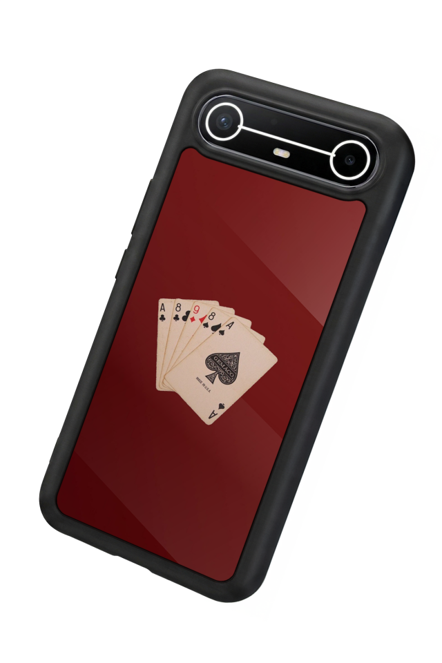 Tecno Spark Slim 5G Uyumlu Kirmizi Tasarımlı Glossy Premium Kılıf