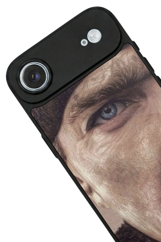 iPhone 17 Air Uyumlu Mustafa Kemal Ataturk Tasarımlı Glossy Premium Kılıf