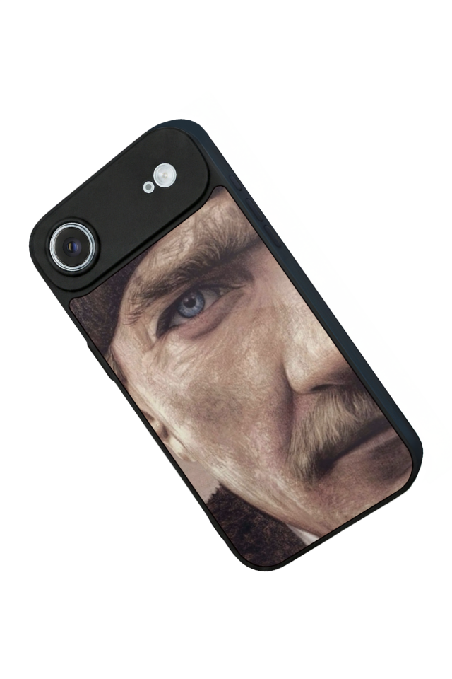 iPhone 17 Air Uyumlu Mustafa Kemal Ataturk Tasarımlı Glossy Premium Kılıf