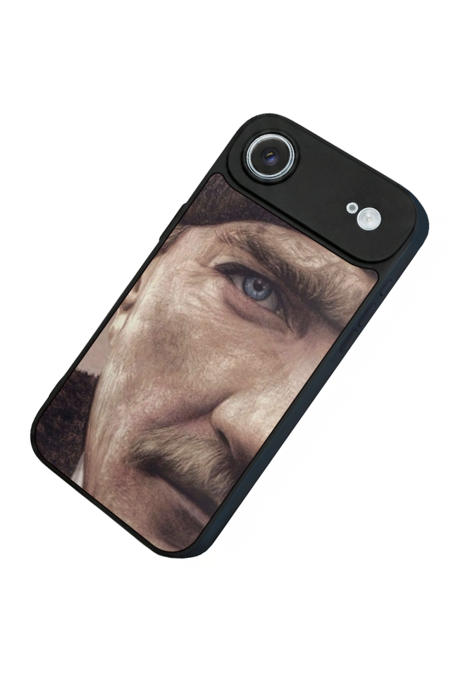 iPhone 17 Air Uyumlu Mustafa Kemal Ataturk Tasarımlı Glossy Premium Kılıf
